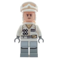 Minifigurka LEGO Rebel Trooper in Hoth Uniform, White Hat, White Jacket