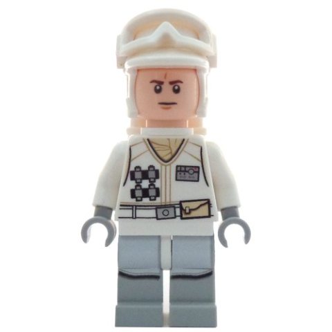 Minifigurka LEGO Rebel Trooper in Hoth Uniform, White Hat, White Jacket