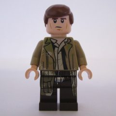 Minifigurka LEGO Han Solo, Endor Outfit, Long Jacket