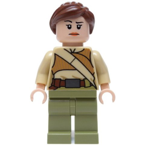 Minifigurka LEGO Resistance Soldier, Female, Hair