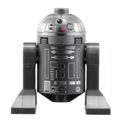 Minifigurka LEGO Astromech Droid, R2-BHD, Dark Bluish Gray Body