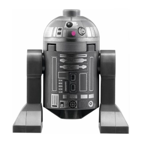 Minifigurka LEGO Astromech Droid, R2-BHD, Dark Bluish Gray Body