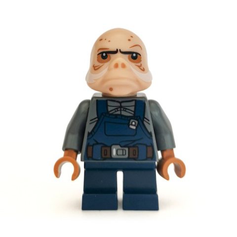 Minifigurka LEGO Ugnaught, Dark Blue Overalls