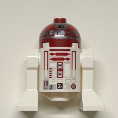Minifigurka LEGO Astromech Droid, R4-P17, Yellow/Orange Rectangles