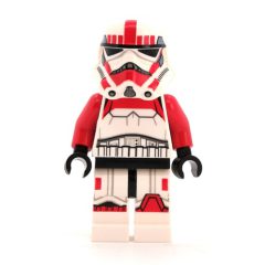 Minifigurka LEGO Imperial Shock Trooper, Red Markings, Black Eyes