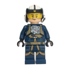 Minifigurka LEGO Rebel Pilot U-wing, Dark Blue Flight Suit, Helmet with Molded Visor