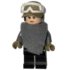 Minifigurka LEGO Jyn Erso, Poncho, Goggles