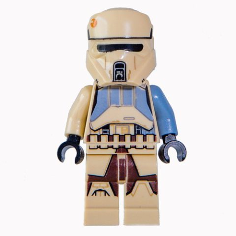Minifigurka LEGO Scarif Stormtrooper / Shoretrooper Captain