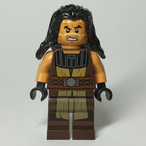 Minifigurka LEGO Quinlan Vos, Dark Brown Legs