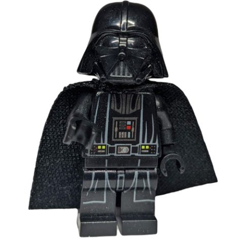 Minifigurka LEGO Darth Vader, White Skin, 19888 Cape (Rebels)
