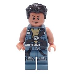 Minifigurka LEGO Zander, Sand Blue Jacket