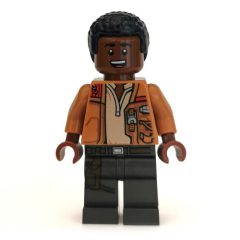 Minifigurka LEGO Finn, Tan Undershirt, Pearl Dark Gray Legs