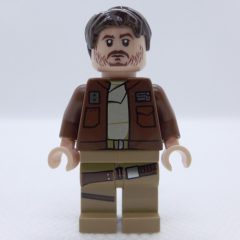 Minifigurka LEGO Cassian Andor in Reddish Brown Jacket