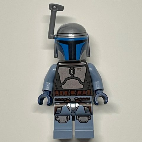 Minifigurka LEGO Jango Fett, Pearl Dark Gray Torso