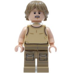 Minifigurka LEGO Luke Skywalker, Dagobah Outfit, Tan Tank Top with Neck Bracket