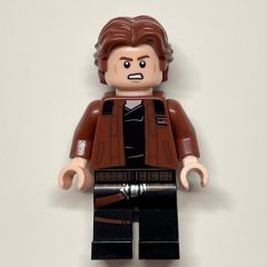 Minifigurka LEGO Han Solo, Reddish Brown Jacket