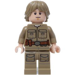 Minifigurka LEGO Luke Skywalker, Cloud City Outfit, Dark Tan Shirt