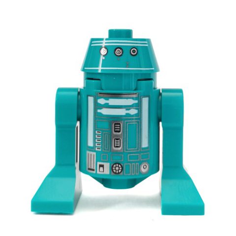 Minifigurka LEGO Astromech Droid, K3-R1, Dark Turquoise