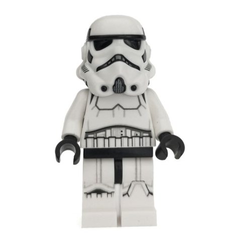 Minifigurka LEGO Stormtrooper, Dark Bluish Gray Squares on Back of Helmet
