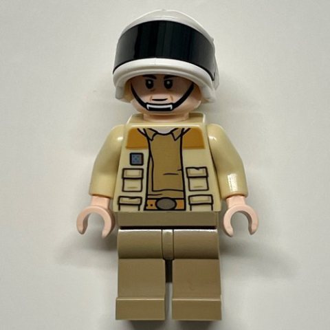 Minifigurka LEGO Captain Antilles, Dark Tan Undershirt, Single Sided Head