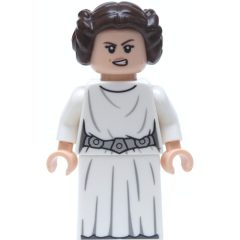 Minifigurka LEGO Princess Leia, White Robe, Skirt