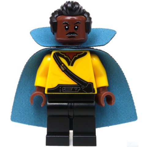 Minifigurka LEGO Lando Calrissian, Old, Dark Azure and Black Cape