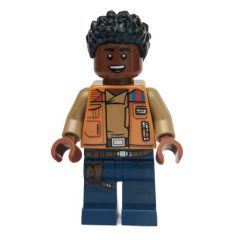 Minifigurka LEGO Finn, Tan Undershirt, Dark Blue Legs