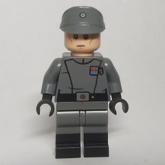 Minifigurka LEGO Imperial Officer / Lieutenant, Dark Bluish Gray Uniform, Dual Molded Legs