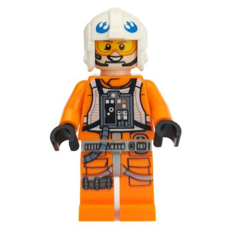 Minifigurka LEGO Dak Ralter, Printed Visor, Black Hands
