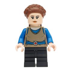 Minifigurka LEGO Padme Amidala / Naberrie, Dark Tan Tunic, Medium Legs