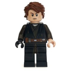 Minifigurka LEGO Anakin Skywalker, Transformation, Yellow Eyes, Black Legs