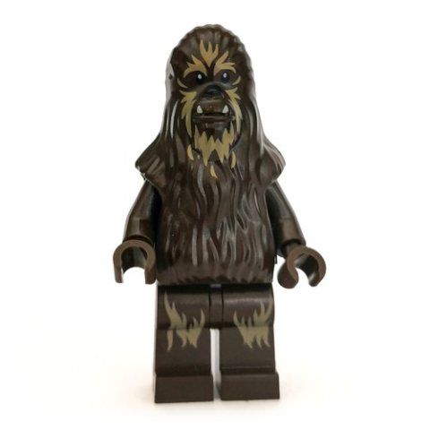 Minifigurka LEGO Wookiee Warrior, Dark Brown