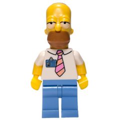 Minifigurka LEGO Homer Simpson with Name Badge