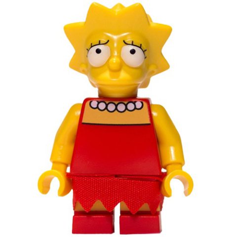 Minifigurka LEGO Lisa Simpson