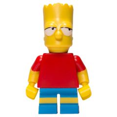 Minifigurka LEGO Bart Simpson with Half Closed Eyes