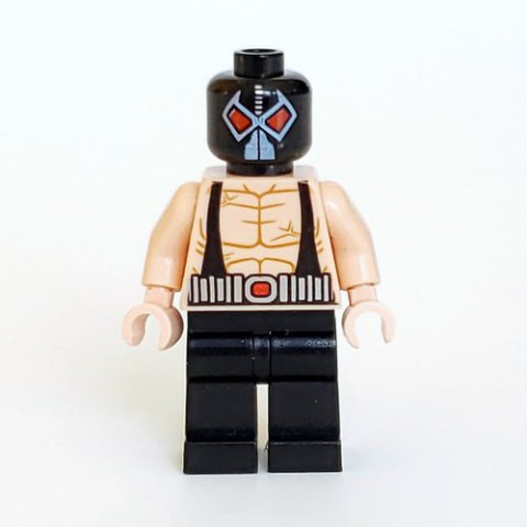 Minifigurka LEGO Bane, Black Head, Light Nougat Hands