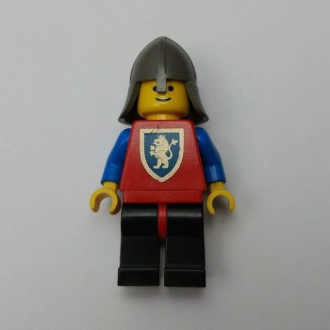 Minifigurka LEGO Knight (Crusader Lion) - Black Legs