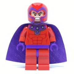Minifigurka LEGO Magneto, Red Outfit