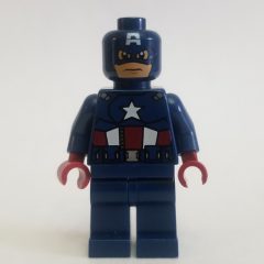 Minifigurka LEGO Captain America with Dark Blue Head