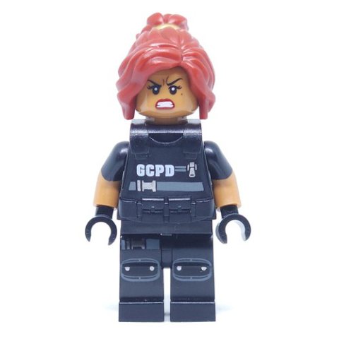 Minifigurka LEGO Barbara Gordon in SWAT Vest