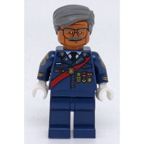 Minifigurka LEGO Commissioner James Gordon with Red Sash