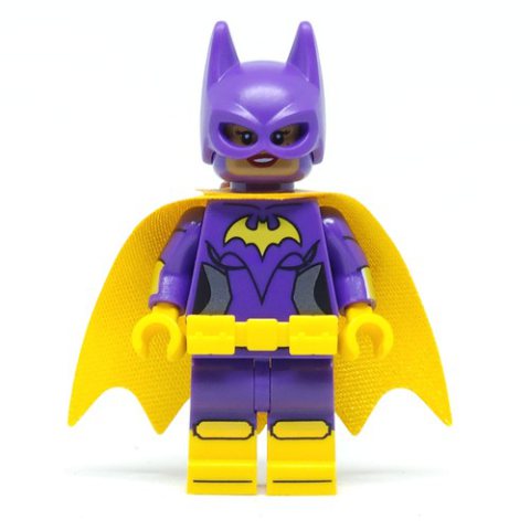 Minifigurka LEGO Batgirl, Dark Purple Suit, Yellow Cape, Dark Purple Cowl (3626cpr2096)