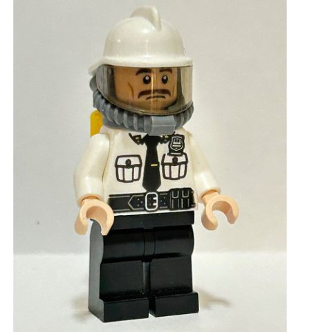 Minifigurka LEGO Security Guard with Helmet, Visor, and Air Tanks