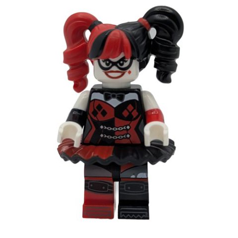 Minifigurka LEGO Harley Quinn with Black and Red Tutu