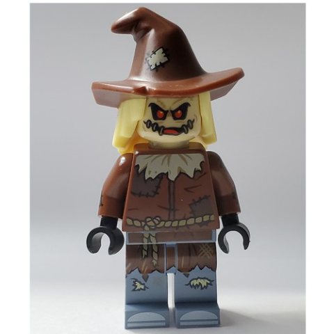 Minifigurka LEGO Scarecrow with Sand Blue Legs