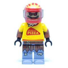 Minifigurka LEGO Scarecrow in Pizza Delivery Outfit