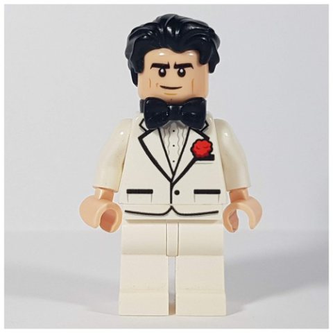 Minifigurka LEGO Bruce Wayne, White Tuxedo