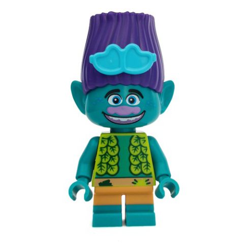 Minifigurka LEGO Trolls - Branch with Medium Azure Sunglasses