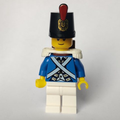 Minifigurka LEGO Soldier (Bluecoat) - Smile