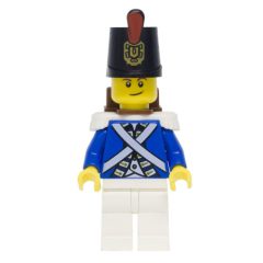 Minifigurka LEGO Soldier (Bluecoat) - Lopsided Smile